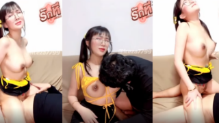 คลิปหลุด iceza7799  น้องไอซ์ สาวเเว่นสุดเเซ่บหาหนุ่มผู้โชคดีมาเย็ดหีทำคลิปเสียวๆลงกลุ่มหาชวนคนแปลกหน้ามาเย็ดที่ห้องกระหน่ำแทงหีโคตรร่านควยเลยเงี่ยนควยสุดๆโคตรเด็ด